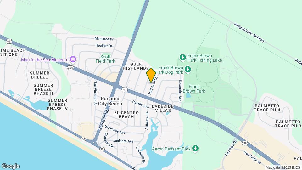 121 Half Acre Ln Map and Location Details