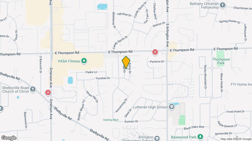 5125 Gringo Dr Map and Location Details