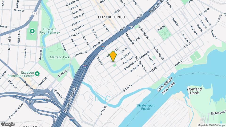 205 Florida St Map and Location Details