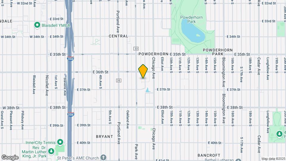 3624 Columbus Ave.-Unit -2 Map and Location Details