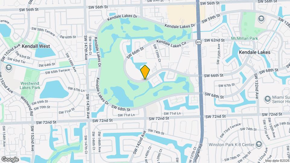 14124 Kendale Lakes Cir Map and Location Details