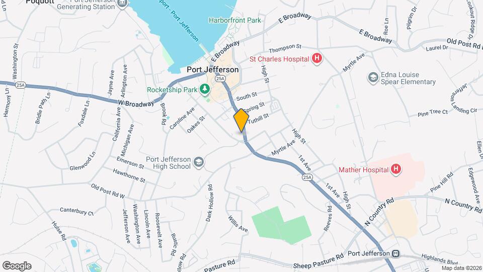 The Barnum House Apartments in Port Jefferson, NY