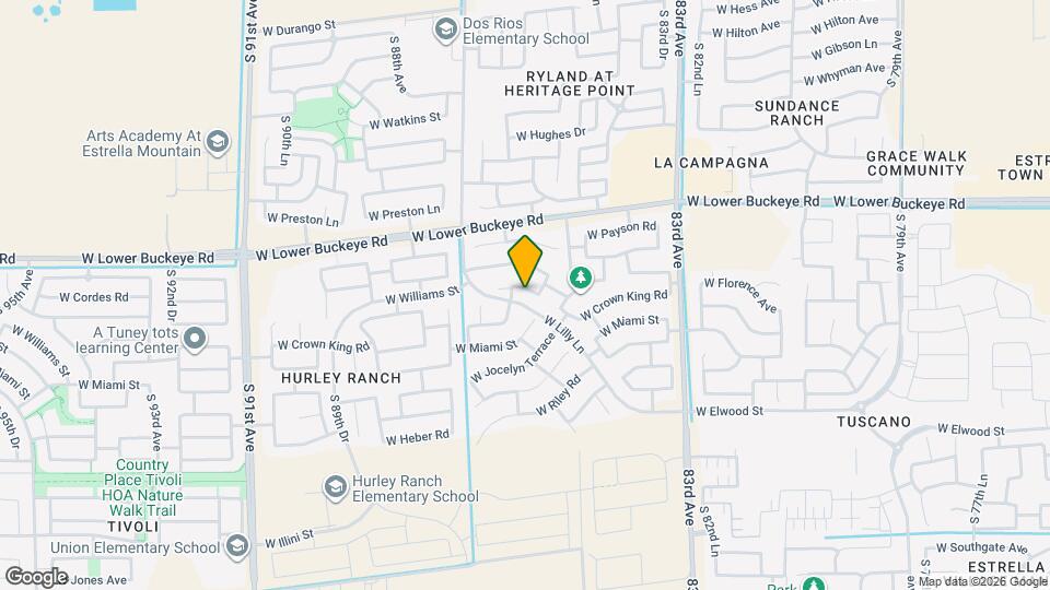 8531 W Kingman St Map and Location Details