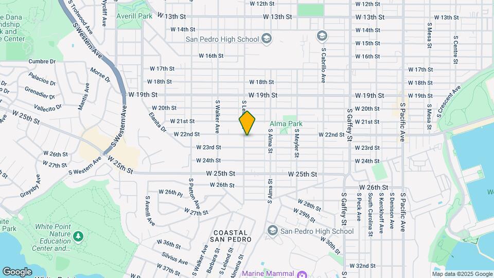 2214 S Leland St Map and Location Details