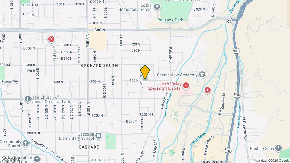 1140 500 N Mapa y Detalles de la Ubicación
