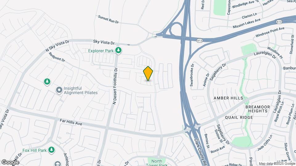 486 Fairview Hills St Map and Location Details