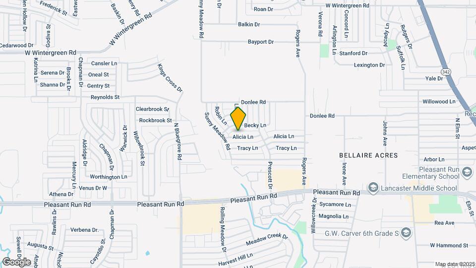 1137 Alicia Ln Map and Location Details