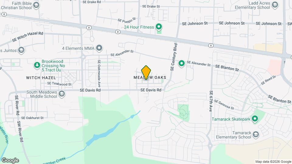 3497 SE Hare Ave Map and Location Details