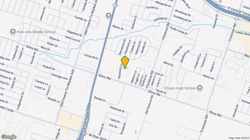 505 Longhorn Cir Map and Location Details