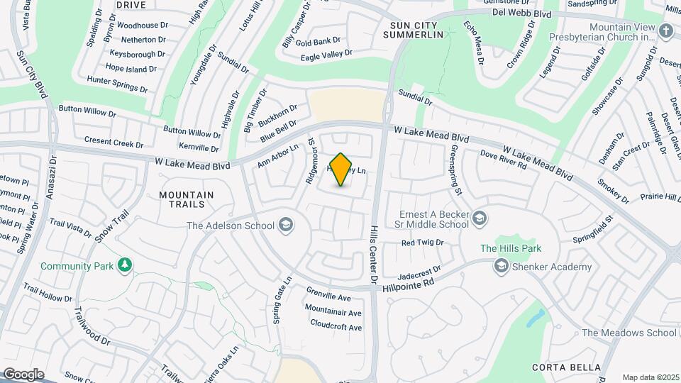 9504 Amber Valley Ln Mapa y Detalles de la Ubicación