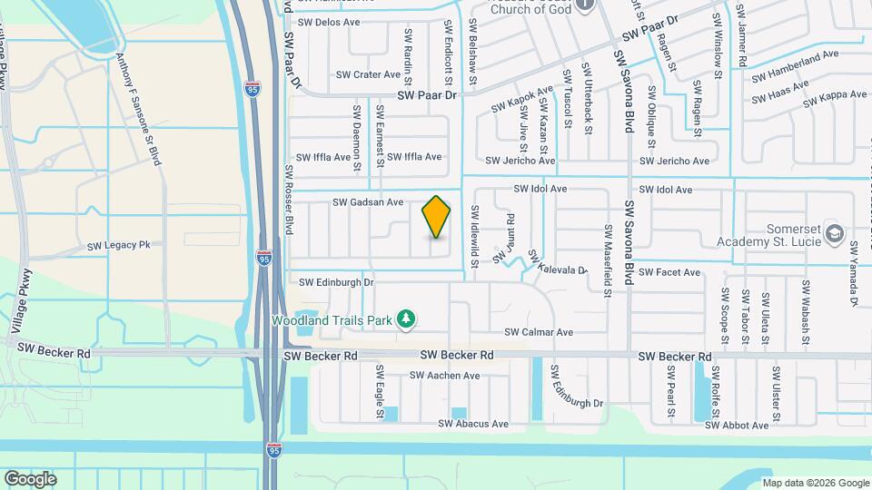 4485 SW Gainsboro St Mapa y Detalles de la Ubicación