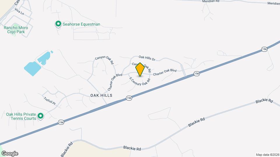 9520 Tan Oak Way Map and Location Details
