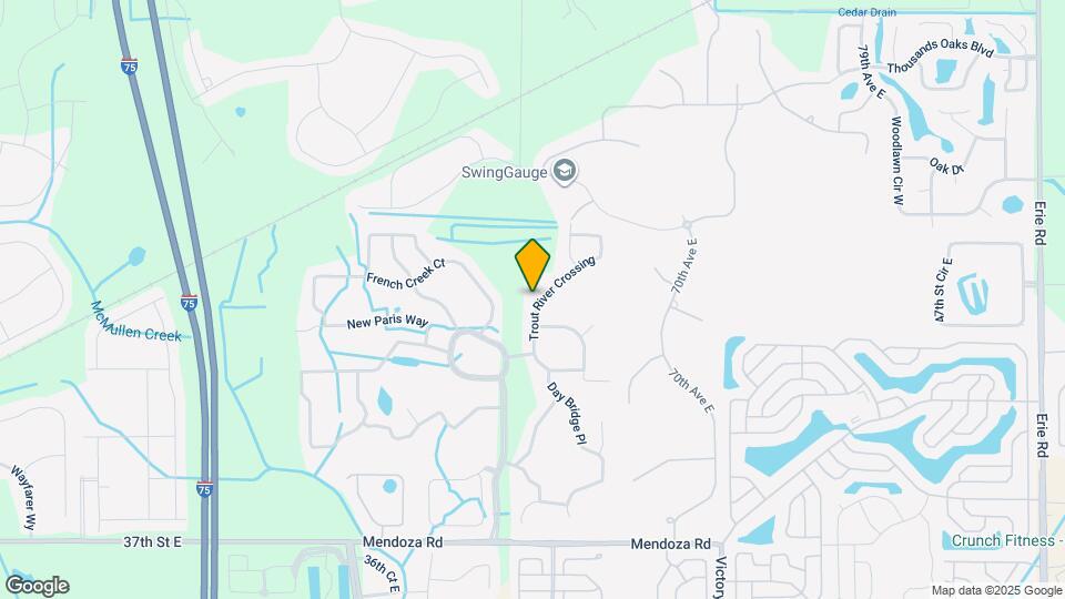 4611 Trout River Crossing Mapa y Detalles de la Ubicación