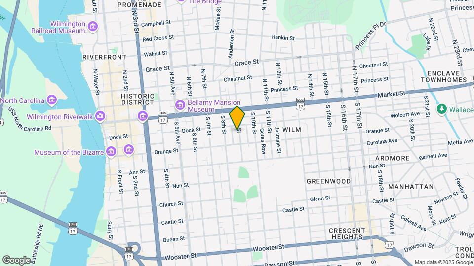 110 S 9th St Map and Location Details