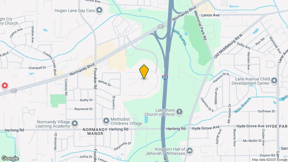 1653 Spring Oaks Ln Map and Location Details