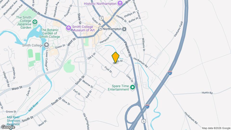 68 Conz St Map and Location Details