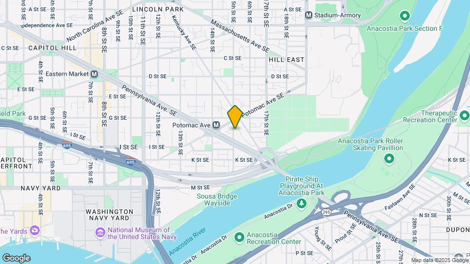 724 15th St SE Map and Location Details