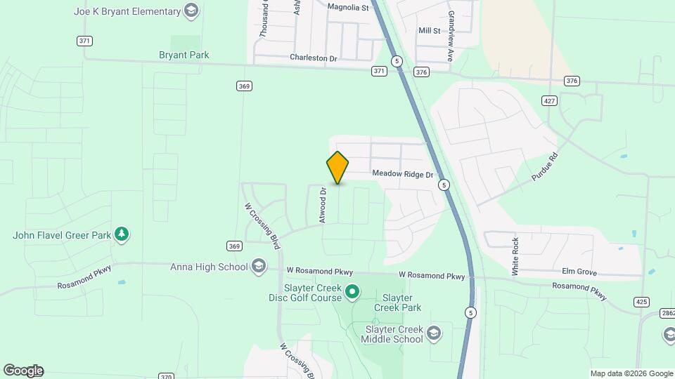 2105 Meadow Dr Mapa y Detalles de la Ubicación