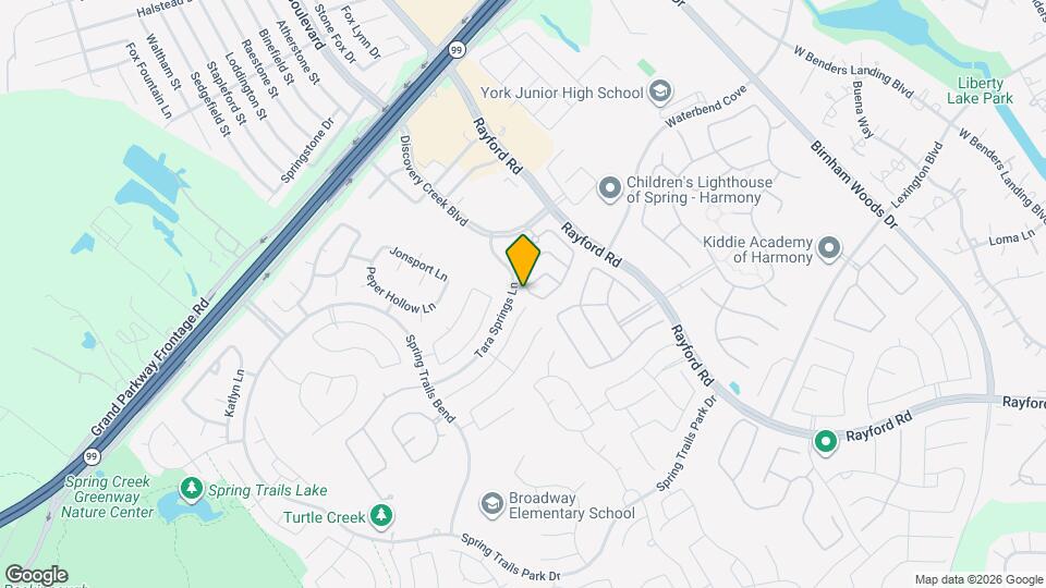 3325 Harmony View Ln Map and Location Details