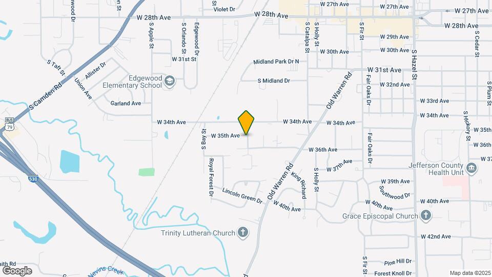 3504 S Juniper St, Unit Apt A Map and Location Details