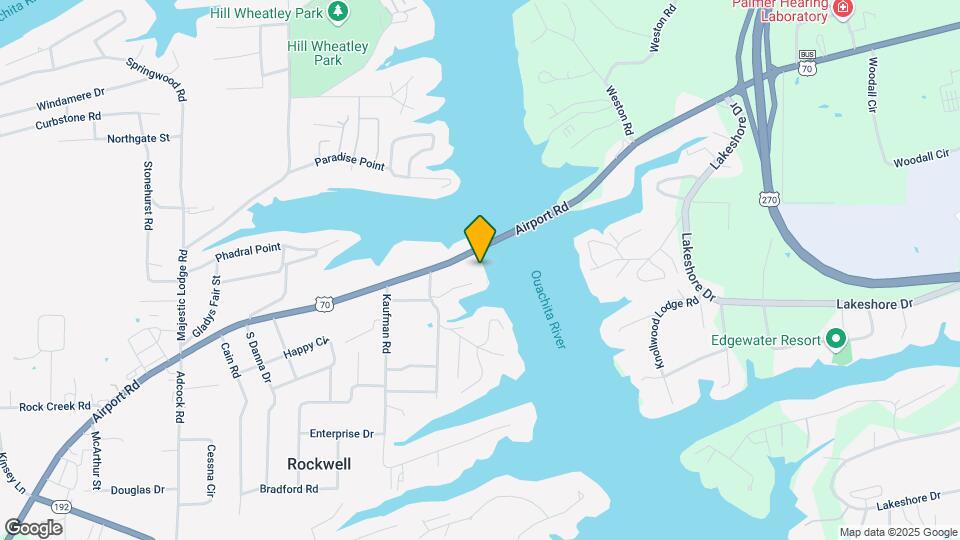 1319 Airport Rd Map and Location Details