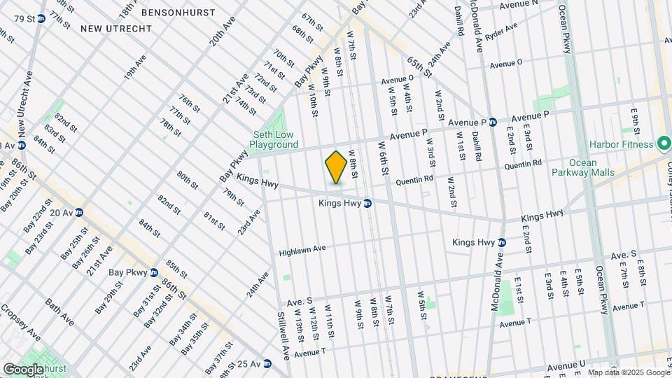 1684 W 9th St Map and Location Details