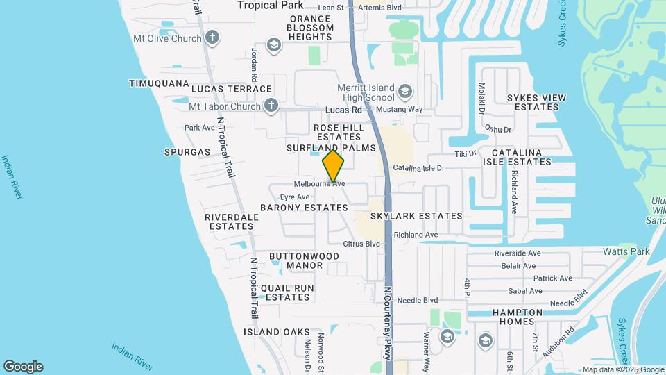 155 Melbourne Ave Map and Location Details