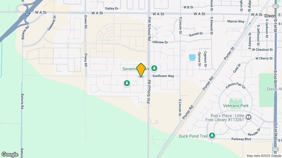 710 Jasmine Ct Map and Location Details