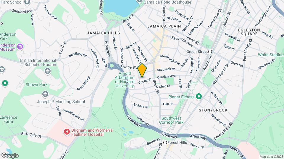 29 Custer St, Unit #1 Mapa y Detalles de la Ubicación