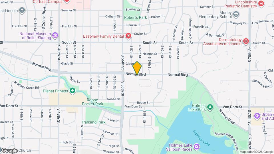 5741 Normal Blvd Mapa y Detalles de la Ubicación