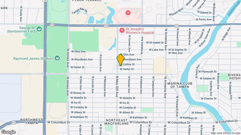 3017 W Heiter St Map and Location Details