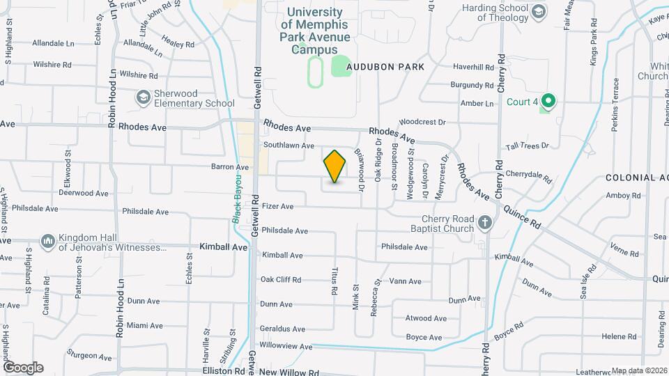 4090 Meadow Dr Map and Location Details