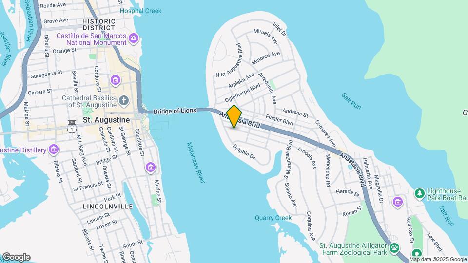 105 Arricola Ave Map and Location Details