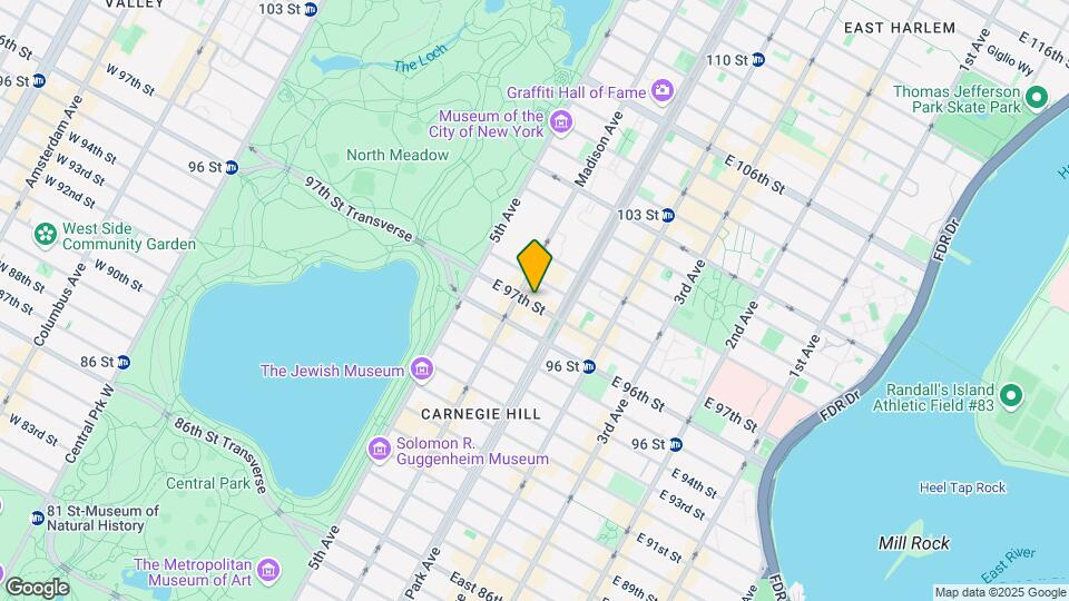 53 E 97th St Map and Location Details