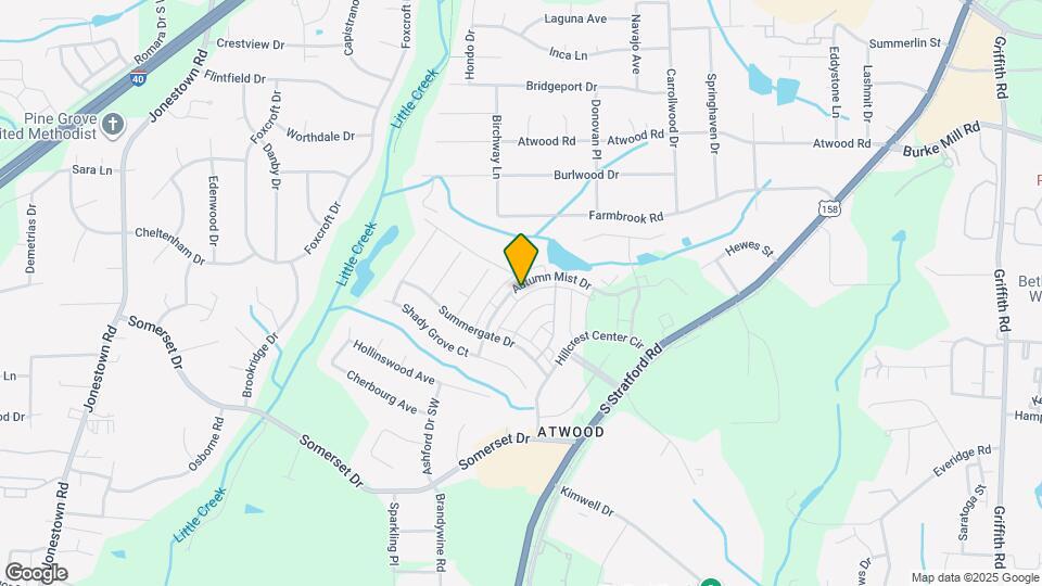 2409 Autumn Mist Dr Map and Location Details