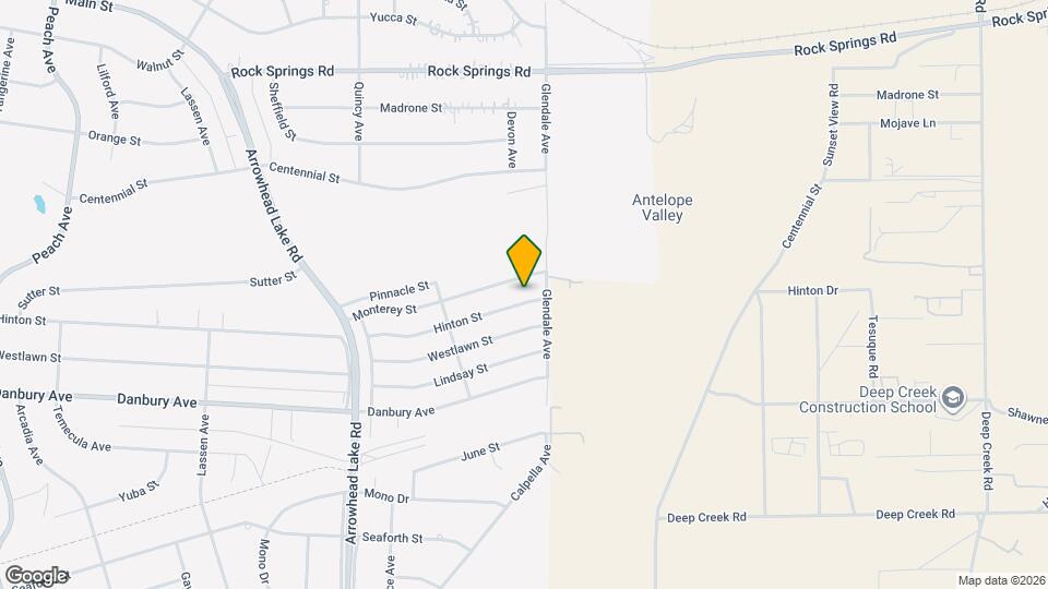 19260 Hinton St Map and Location Details