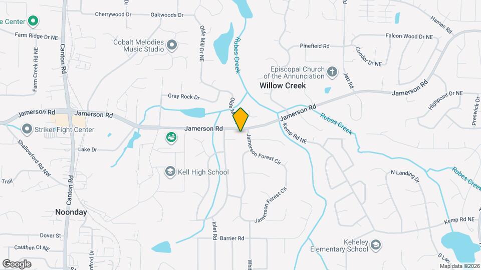 4788 Rubes Creek Dr Map and Location Details