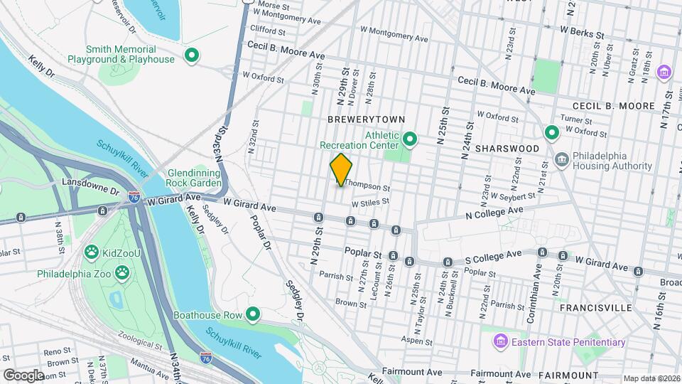 1248 N Newkirk St Map and Location Details