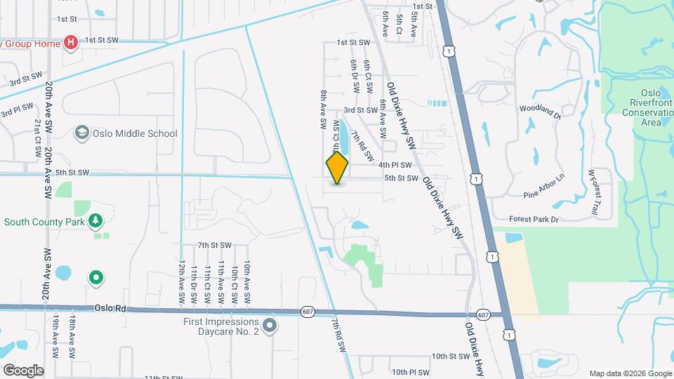 734 5th Pl SW Map and Location Details