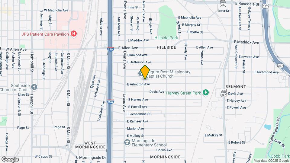 2155 New York Ave Map and Location Details