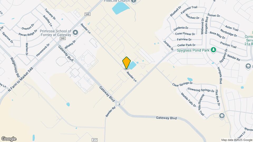 10952 Reeder Ln Map and Location Details