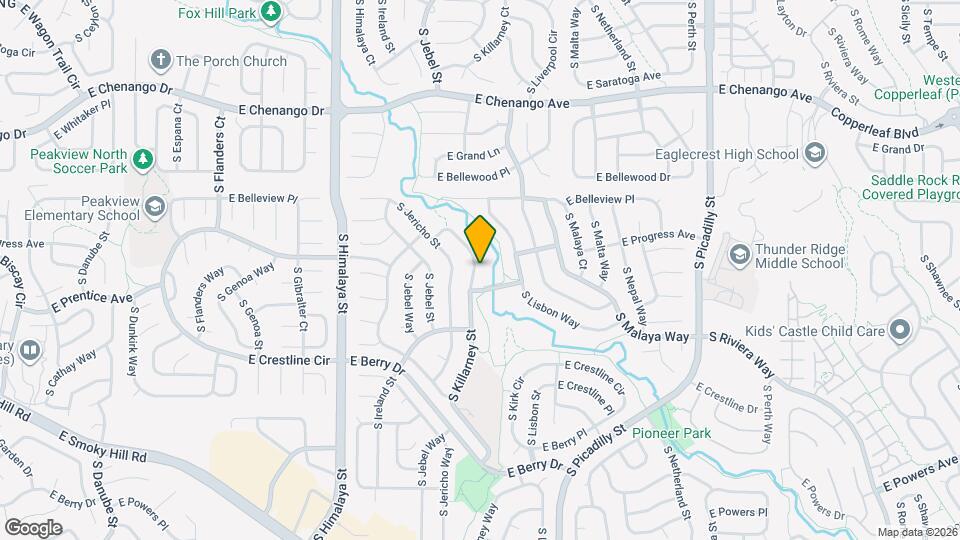 5288 S Jericho Way Map and Location Details