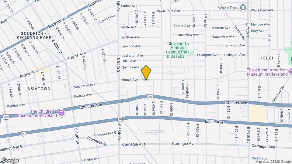 6100 Hough Ave Map and Location Details