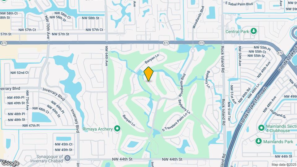 5115 Yellow Pine Ln Map and Location Details