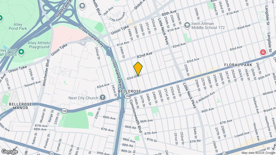 83-01 247th St Map and Location Details