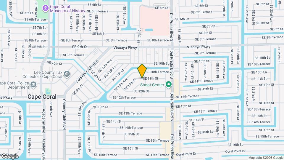 1314 SE 11th St Map and Location Details