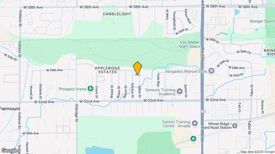 5341 Alkire St Map and Location Details