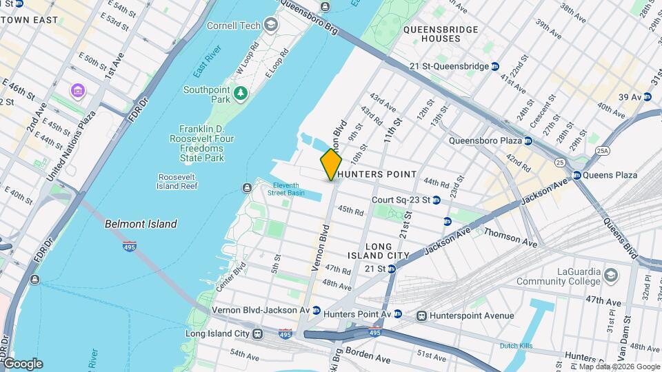 45-04 Vernon Blvd-Unit -2 Map and Location Details