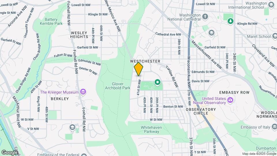 2606 41st St NW Map and Location Details