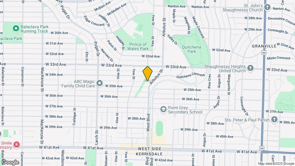 2126 34th Av W Map and Location Details